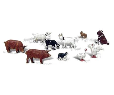 Scenic Accents - Barnyard Animals - N Scale