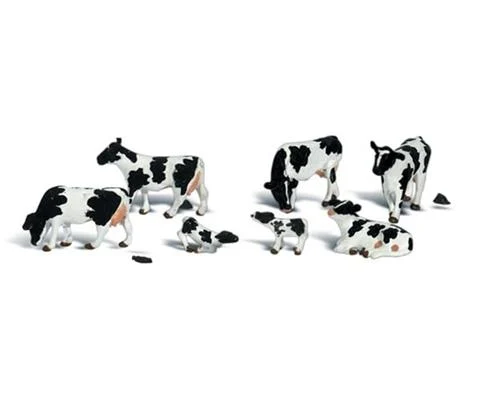 Scenic Accents - Holstein Cows - O Scale