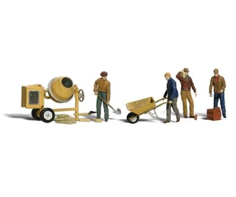 Scenic Accents - Masonry Workers - O Scale