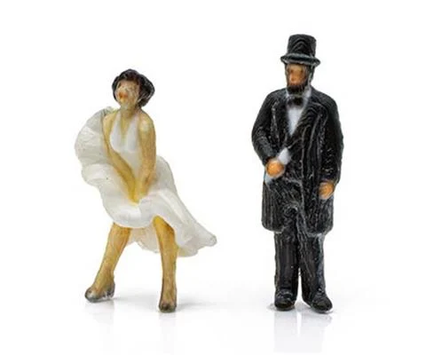 Scenic Accents - Historical People 2-Pack Find Me Figures - O Scale