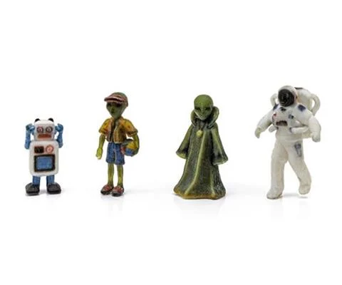 Scenic Accents - Sci-Fi 4-Pack Find Me Figures - N Scale