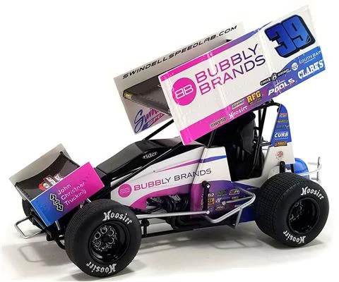 2022 #39 Bubbly Brands - Swindell Speedlab Sprint Car - 2022 Knoxville Nationals