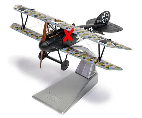Albatros D V 2263/17 - Otto Kissemberth