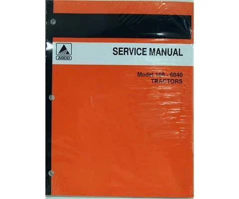 Allis-Chalmers Model 160 and 6040 Service Manual #79003411 - Pages Genuine AGCO