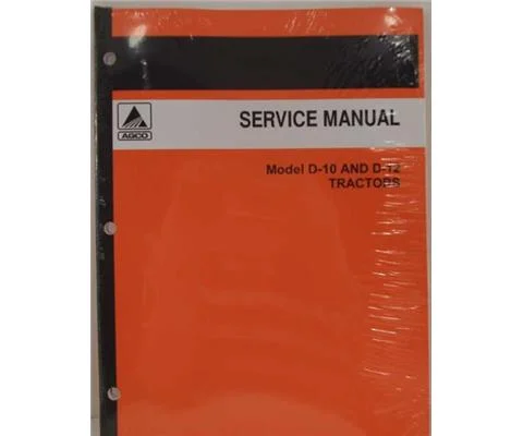 Allis-Chalmers Model D-10 and D-12 Shop Service Manual - Genuine AGCO #79003406