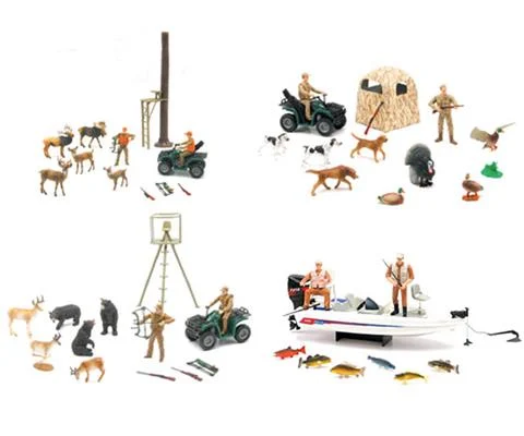 Hunting Playset - 6-Piece Non-Returnable Assorted Case