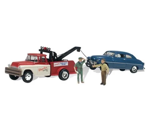 AutoScenes - Wayne Reckers Tow Service - HO Scale