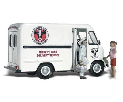 AutoScenes - Mickeys Milk Delivery - HO Scale
