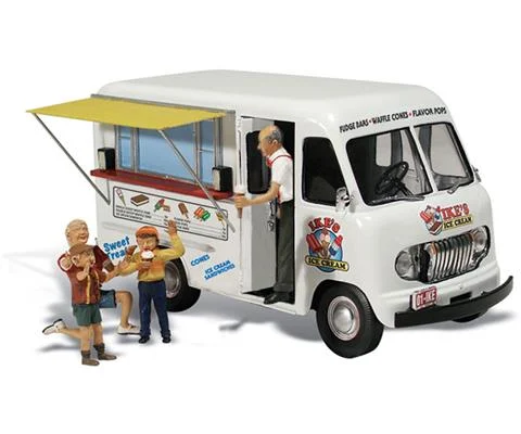 AutoScenes - Ikes Ice Cream Truck - HO Scale