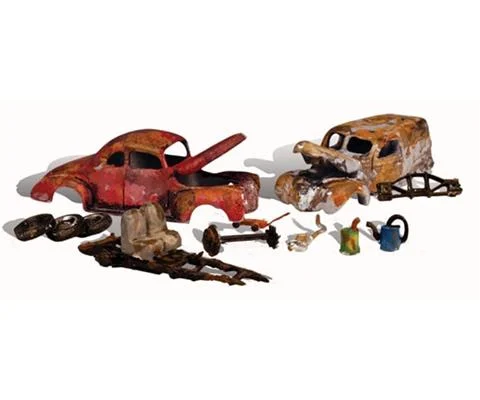 AutoScenes - Junk Cars - HO Scale