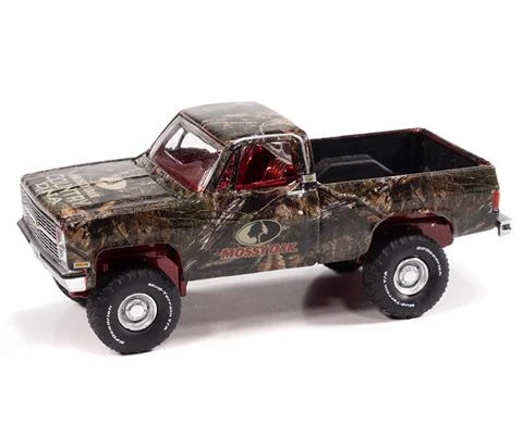 1983 Chevrolet Silverado Mossy Oak with Ultra Red Chassis and Interior - AUTO WORLD