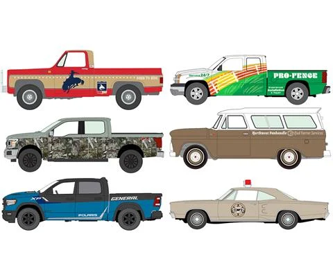 Big Country Collectibles - 2026 Release 1 - 6-Piece Set in a Non-Returnable Factory-Sealed Case