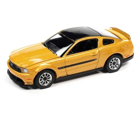 2012 Ford Mustang GT/CS in Yellow Blaze Tricoat with Black GT/CS Side Stripes - AUTO WORLD