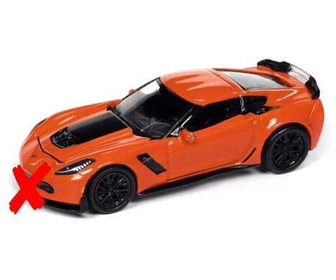 2019 Chevrolet Corvette Z06 with Z07 Performance Package in Sebring Orange with Gloss Black Hood Center - AUTO WORLD