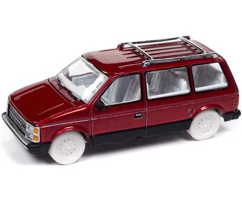 1985 Dodge Caravan in Metallic Red - AUTO WORLD