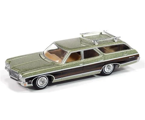 1970 Chevrolet Kingswood Estate in Green Mist with Woodgrain Side Panels - AUTO WORLD