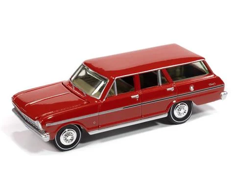 1963 Chevrolet Nova II Wagon in Riverside Red - AUTO WORLD