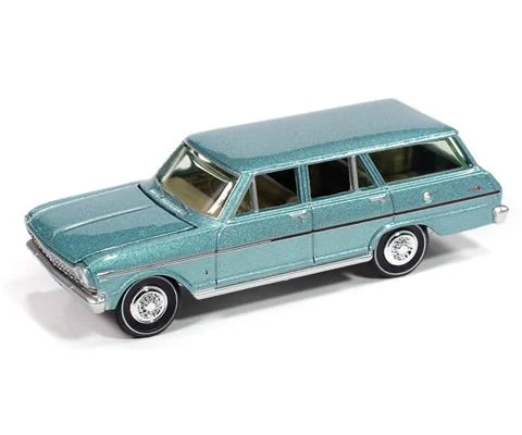 1963 Chevrolet Nova II Wagon in Laurel Green - AUTO WORLD