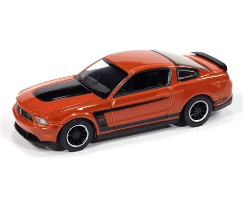 2012 Ford Mustang Boss 302 in Competition Orange with Black Accents - AUTO WORLD