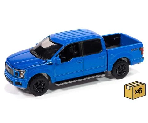 2020 Ford F-150 Pickup Truck in Velocity Blue - 6 pieces in a Non-Returnable Factory-Sealed CASE