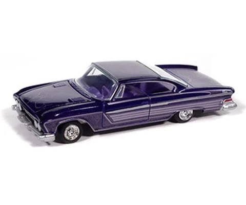1961 Dodge Phoenix Lowrider in Purple Sky Metallic with Lowrider Graphics - AUTO WORLD