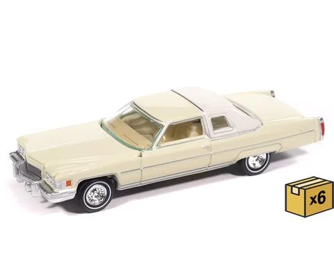 1976 Cadillac Coupe de Ville in Phoenician Ivory- NEW TOOLING- 6 pieces in a Non-Returnable Factory-Sealed CASE