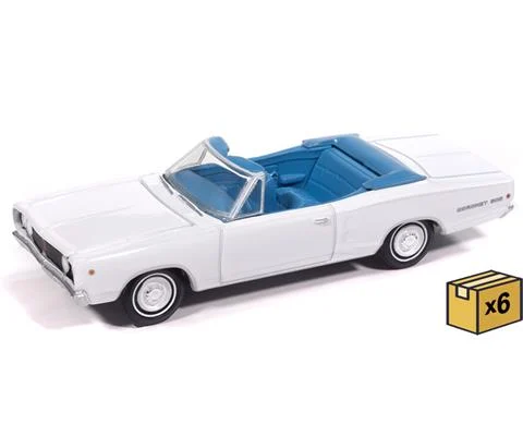 1968 Dodge Coronet 500 Convertible in White - NEW TOOLING- 6 pieces in a Non-Returnable Factory-Sealed CASE