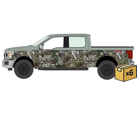Mossy Oak - 2020 Ford F150 Pickup Truck in Silver Spruce with Mountain Country - 6-Piece Set in a