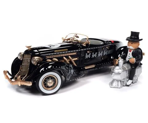 Monopoly - 1935 Auburn 851 Speedster in Black with Matte Gold