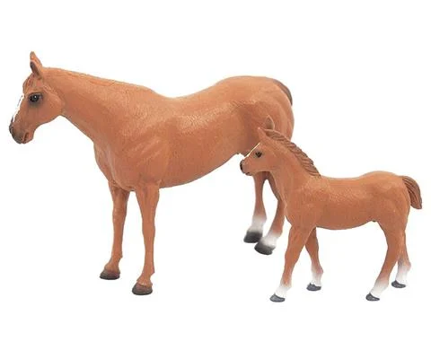 Quarter Horse Mare ColtCompatible with other scale Big Country Farm and Ranch Toys