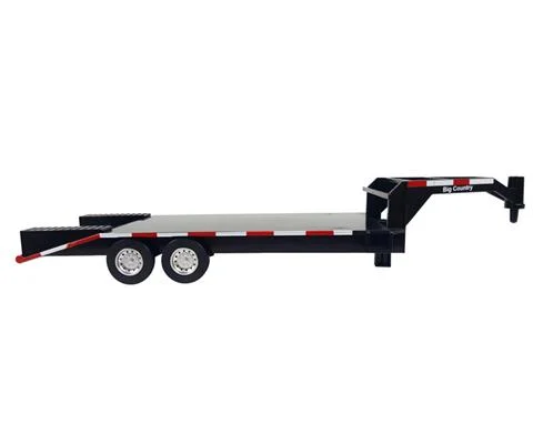 Flatbed Gooseneck Trailer - BIG COUNTRY