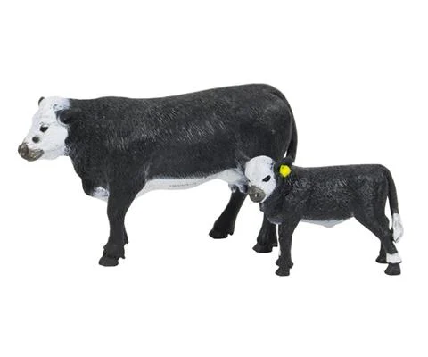 Black Baldy Cow and Calf - BIG COUNTRY