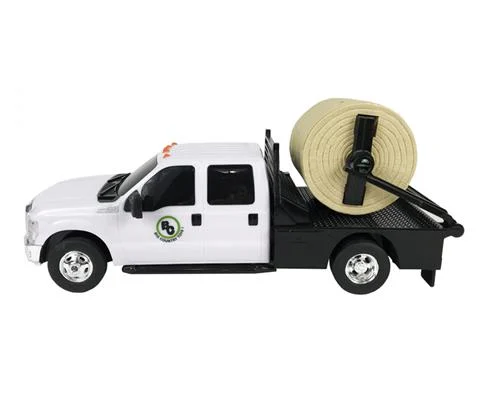 Ford Flatbed Pickup Truck in White - BIG COUNTRY