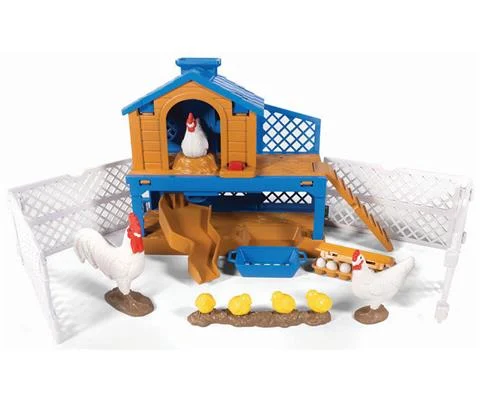 Chicken Coop 11-Piece Playset - Big Country Adventure