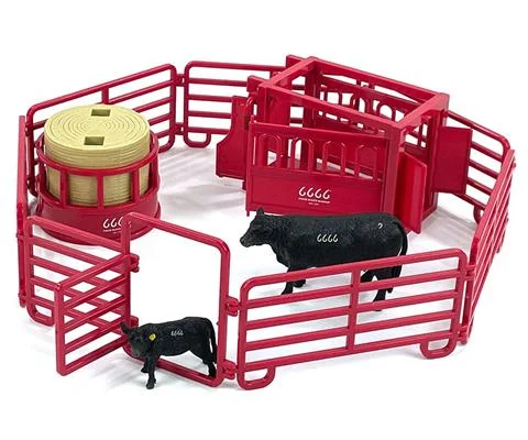 6666 Four Sixes Ranch - Black Angus Ranch Set