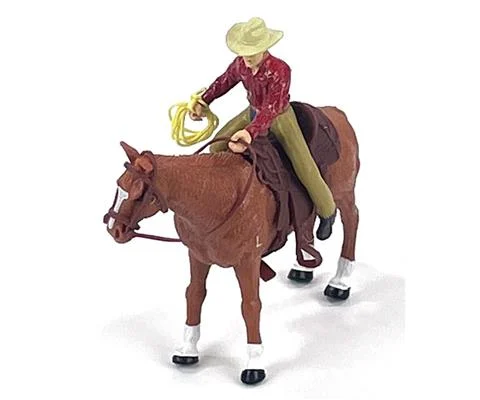 6666 Four Sixes Ranch Cowboy and Quarter Horse - BIG COUNTRY