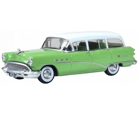 1954 Buick Century Estate in Light Green and White - OXFORD