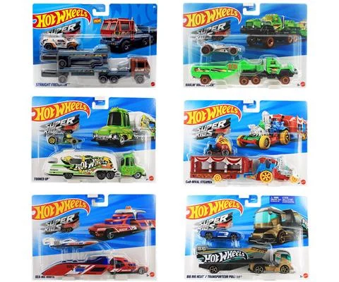 Super Rigs Series Assortment - 6-Piece Set in a Non-Returnable Factory-Sealed Case