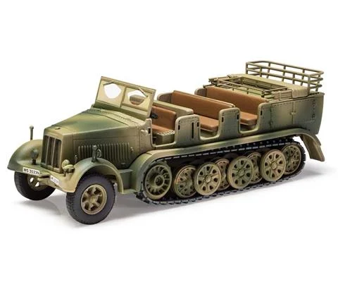 Sdkfz 7 Artillery Tractor Tunisia 1943 - CORGI