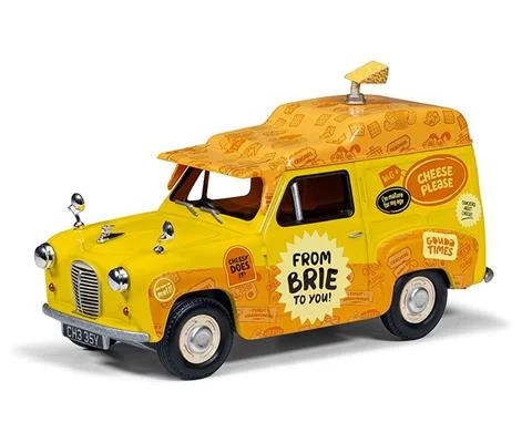 Wallace and Gromit A35 Van - Cheese Delivery Van