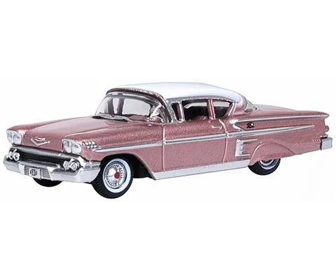 1958 Chevrolet Impala Sport Coupe in Pink - OXFORD