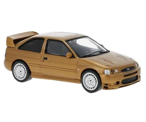 1992 Ford Escort RS Cosworth Customs in Light Metallic Brown - IXO MODELS