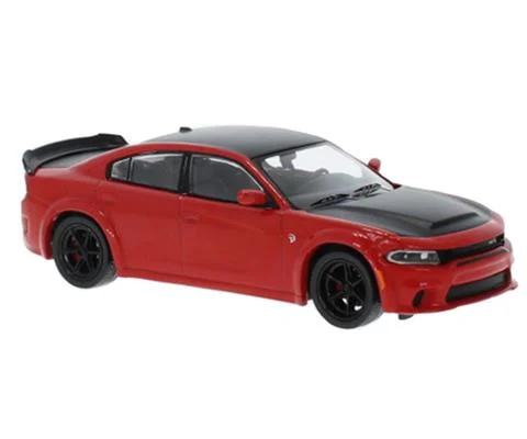 2021 Dodge Charger SRT Hellcat in Red and Black - IXO MODELS