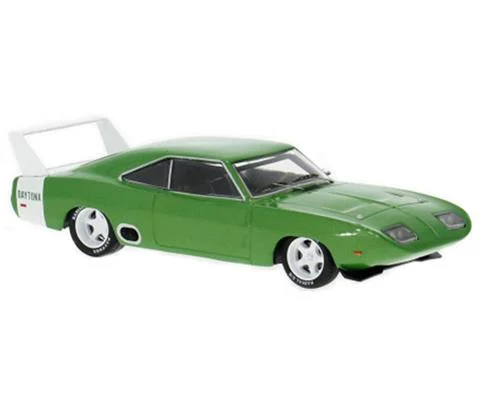 Daytona - 1969 Dodge Charger in Dark Metallic Green with White Spoiler