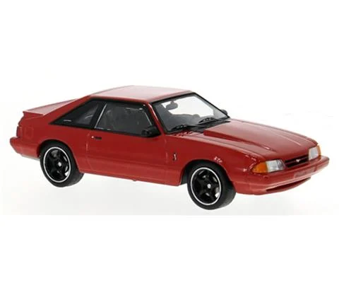 1992 Ford Mustang III in Red - IXO MODELS