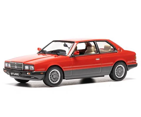 1982 Maserati Biturbo in Red and Black - IXO MODELS