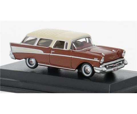 1957 Chevrolet Nomad in Dark Orange and Gold - OXFORD
