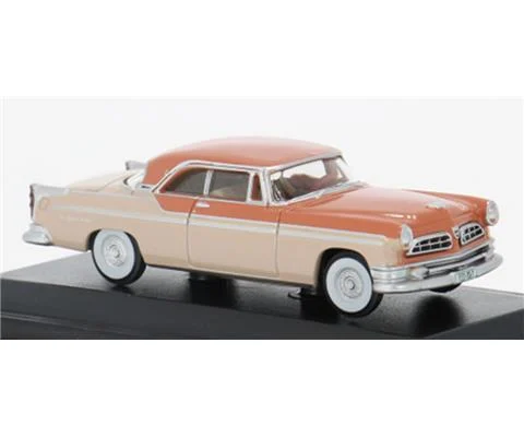 1955 Chrysler New Yorker Deluxe Coupe St Regis in Brown and Beige - OXFORD