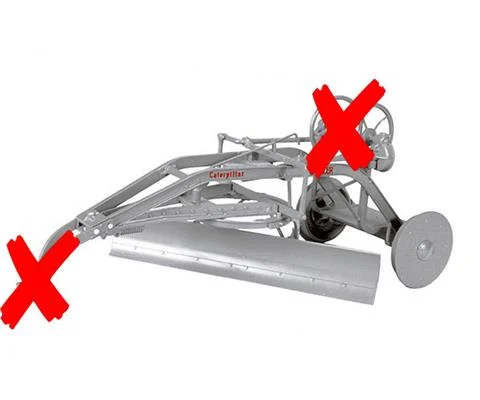 Caterpillar No 1 Terracer in Gray - SPECCAST