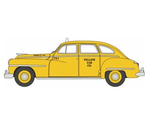 Yellow Cab Co - 1946 Desoto Surburban San Francisco Taxi